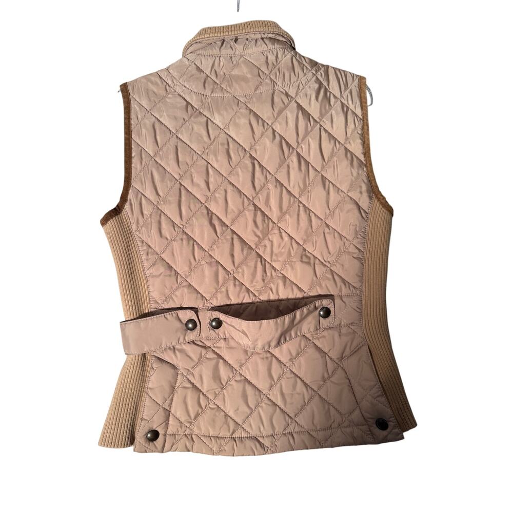 Ralph Lauren Sport Vest Brown Country Riders Jockey Club Challenge Crest Sz XS - Picture 3 of 16